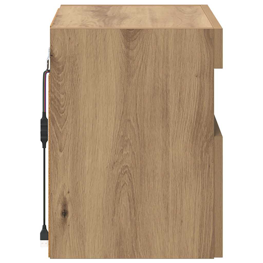 TV Wall Cabinet 40 x 30 x 40 cm Artisan Oak Engineered Wood