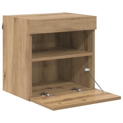 TV Wall Cabinets 2 pcs Artisan Oak Engineered Wood