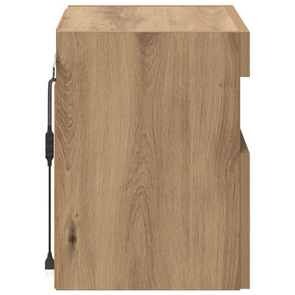 TV Wall Cabinets 2 pcs Artisan Oak Engineered Wood