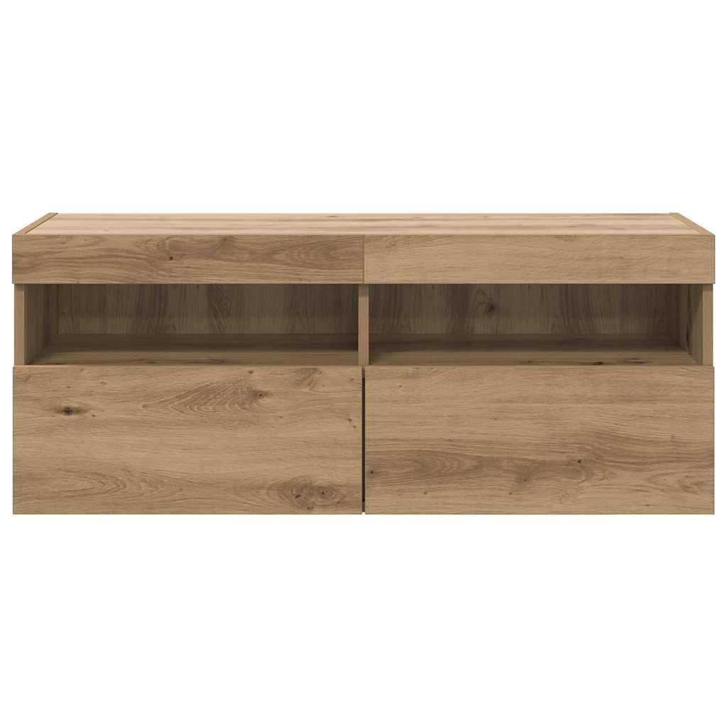 TV Wall Cabinet 100 x 30 x 40 cm Artisan Oak Engineered Wood