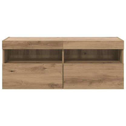 TV Wall Cabinet 100 x 30 x 40 cm Artisan Oak Engineered Wood