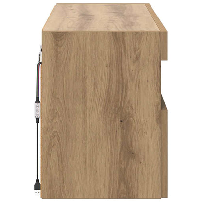 TV Wall Cabinet 100 x 30 x 40 cm Artisan Oak Engineered Wood