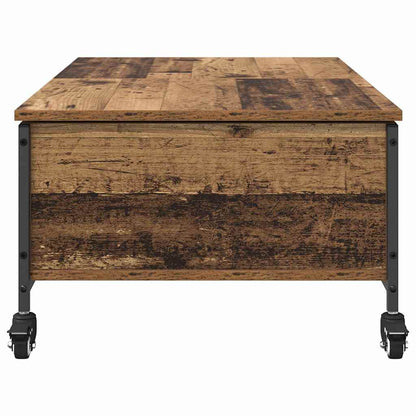 Coffee Table Old Wood 91 x 55 x 32 cm Engineered Wood