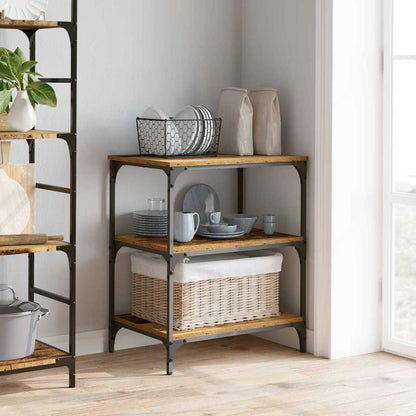 Kitchen Trolley Old Wood 60 x 41 x 76 cm Engineered Wood
