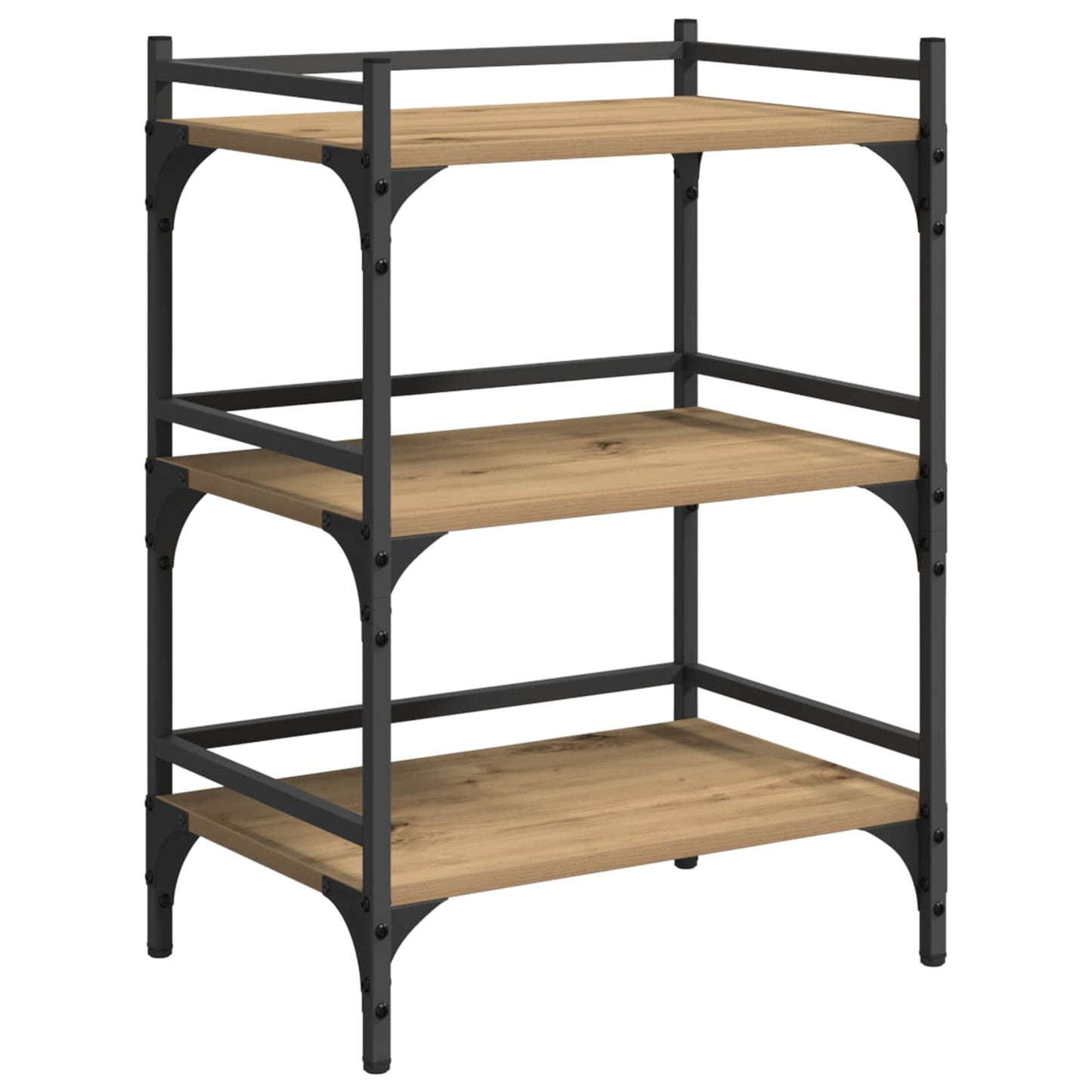Kitchen Trolley Artisan Oak 50 x 35 x 75.5 cm Engineered Wood