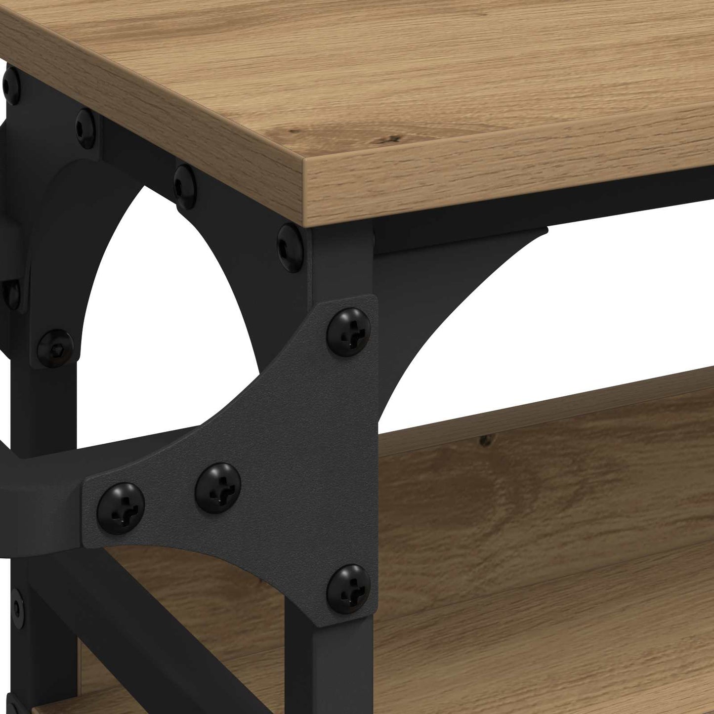 Kitchen Trolley Artisan Oak 53 x 20 x 76 cm Engineered Wood