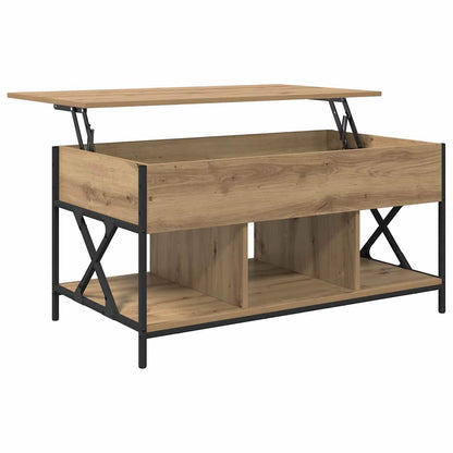 Coffee Table Artisan Oak 100 x 55 x 48.5 cm Engineered Wood