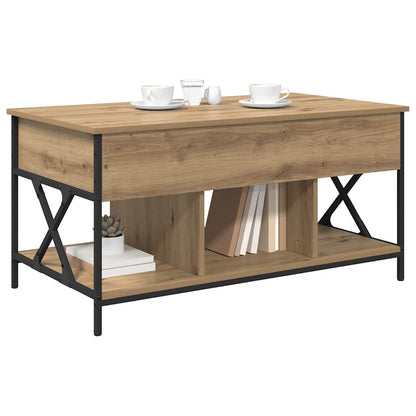 Coffee Table Artisan Oak 100 x 55 x 48.5 cm Engineered Wood