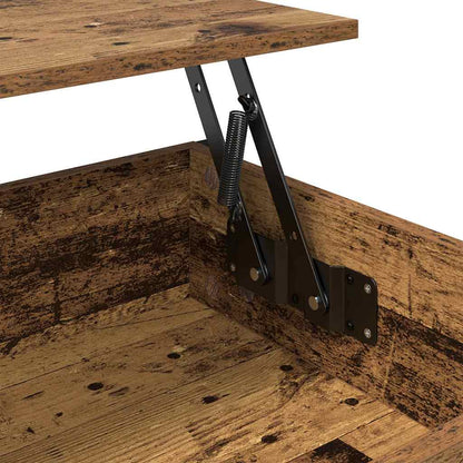 Coffee Table Old Wood 100 x 50 x 50 cm Engineered Wood