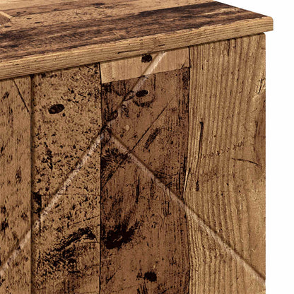 Bathroom Cabinet with Storage Old Wood 61 x 35 x 64 cm