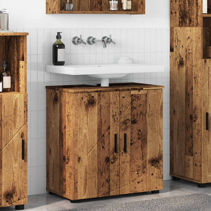 Bathroom Cabinet with Storage Old Wood 61 x 35 x 64 cm
