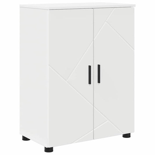 Bathroom Cabinet White 60 x 35 x 80 cm Engineered wood, Metal