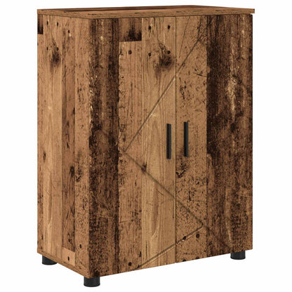 Bathroom Cabinet with Storage Old Wood 60 x 35 x 80 cm