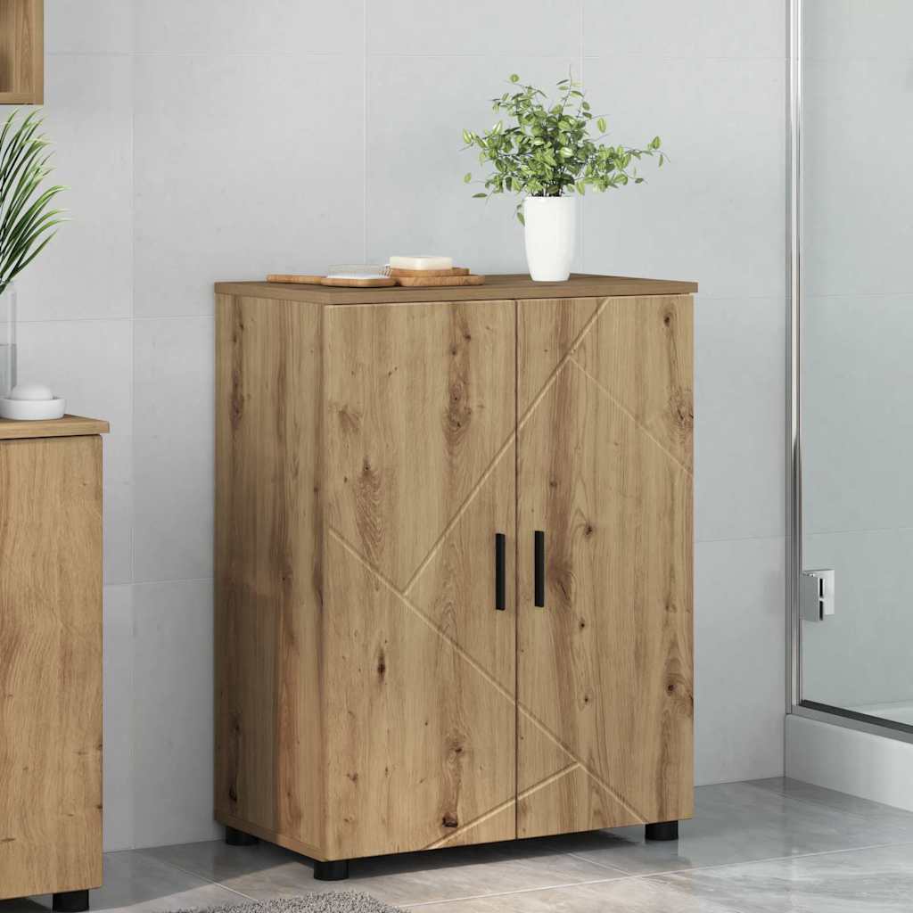 Bathroom Cabinet Artisan Oak 60 x 35 x 80 cm