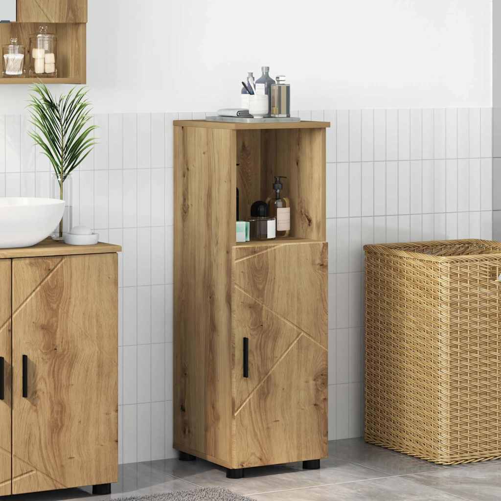 Bathroom Cabinet Artisan Oak 30 x 35 x 95 cm