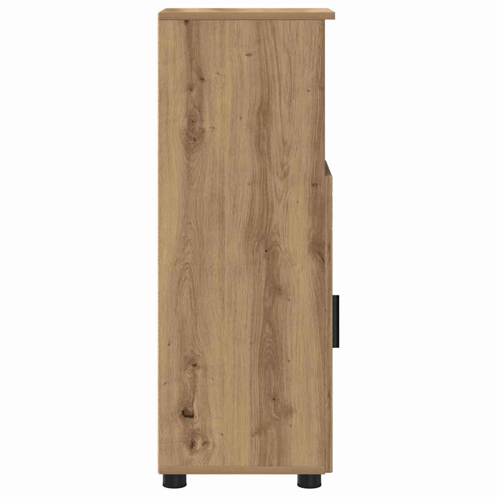 Bathroom Cabinet Artisan Oak 30 x 35 x 95 cm