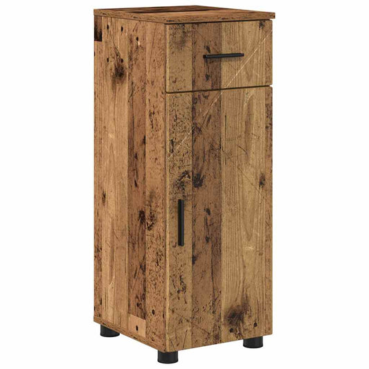 Bathroom Cabinet Old Wood 30 x 35 x 80 cm