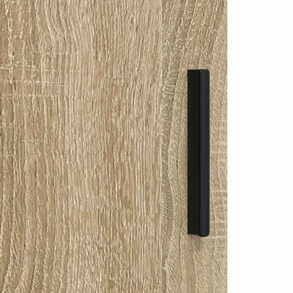 Bathroom Cabinet with Storage Sonoma Oak 30 x 35 x 192 cm