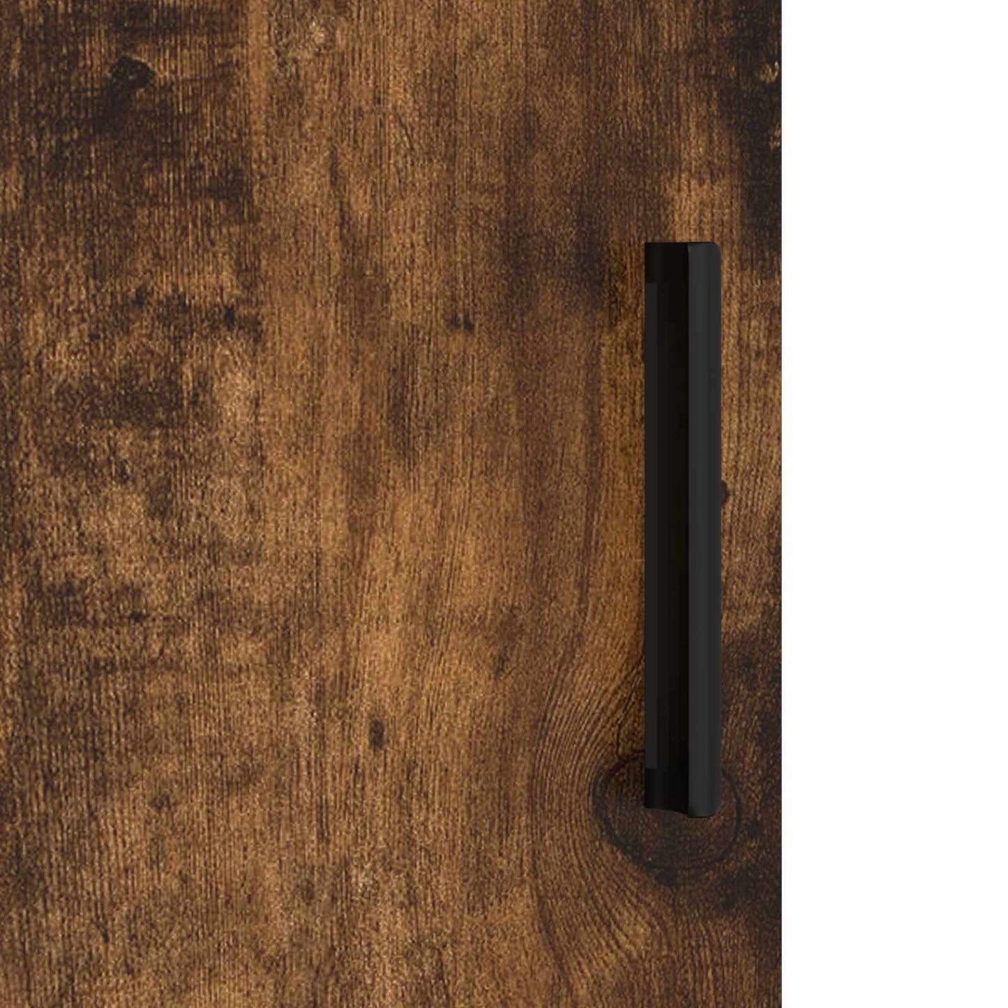 Bathroom Cabinet Smoked Oak 30 x 35 x 192 cm