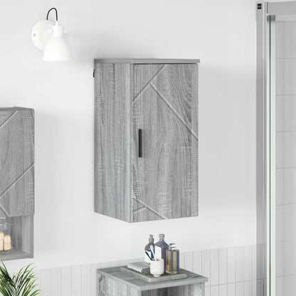 Bathroom Cabinet Wall-mounted Grey Sonoma 30 x 31.5 x 61 cm