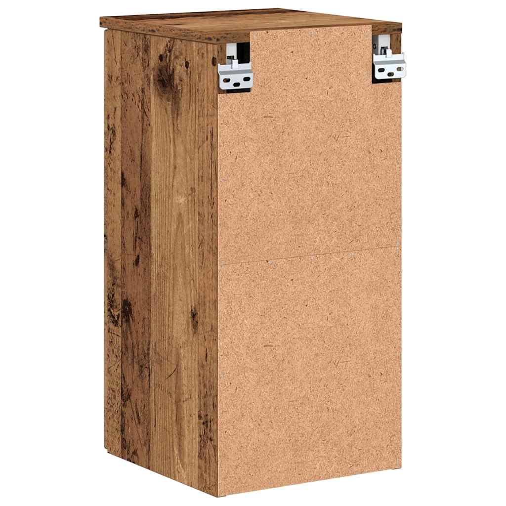 Bathroom Cabinet Wall-mounted Old Wood 30 x 31.5 x 61 cm