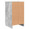 Bedside Cabinet Concrete grey 38 x 38 x 66 cm Engineered wood