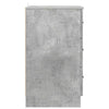 Bedside Cabinet Concrete grey 38 x 38 x 66 cm Engineered wood