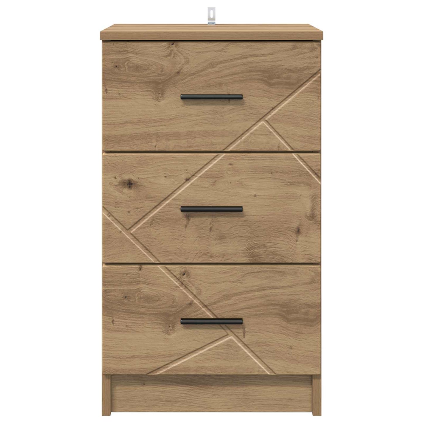Bedside Cabinet Artisan oak 38 x 38 x 66 cm Engineered wood