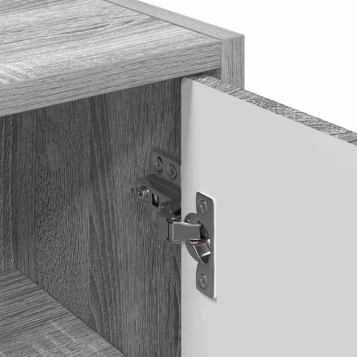 Bathroom Cabinet Wall-mounted Grey Sonoma 39 x 23.5 x 65 cm