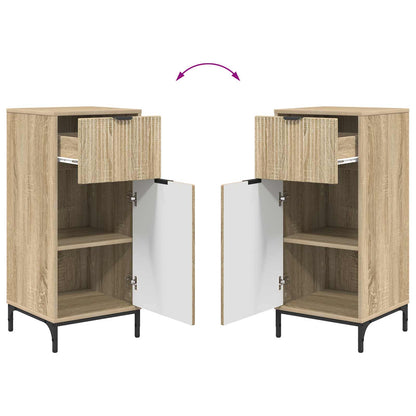 Bathroom Cabinet with Drawer Sonoma Oak 39.5 x 36 x 88 cm