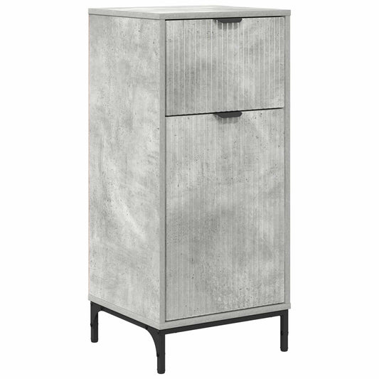 Bathroom Cabinet Concrete Grey 39.5 x 36 x 88 cm
