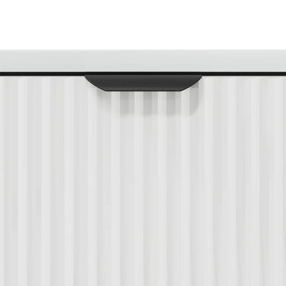 Bathroom Cabinet with Drawer High Gloss White 39.5 x 36 x 88 cm
