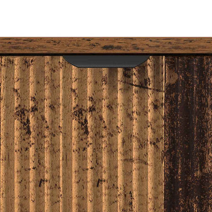 Bathroom Cabinet with Drawer Old Wood 39.5 x 36 x 88 cm