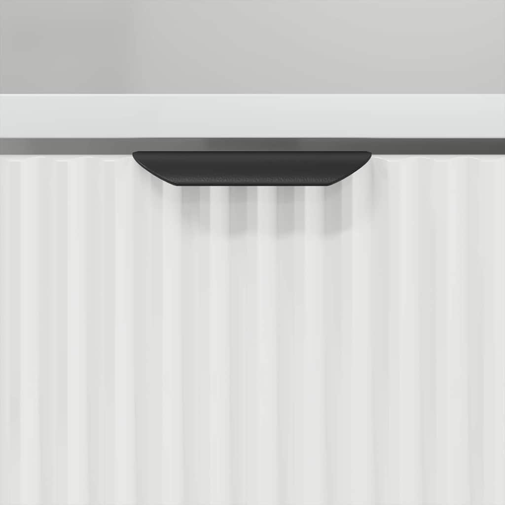 Bathroom Cabinet White 31.5 x 33 x 190 cm