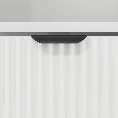 Bathroom Cabinet White 31.5 x 33 x 190 cm