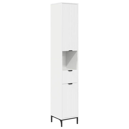 Bathroom Cabinet White 31.5 x 33 x 190 cm