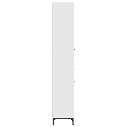 Bathroom Cabinet White 31.5 x 33 x 190 cm