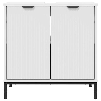 Bathroom Sink Cabinet White 60.5 x 33.5 x 61 cm Engineered wood