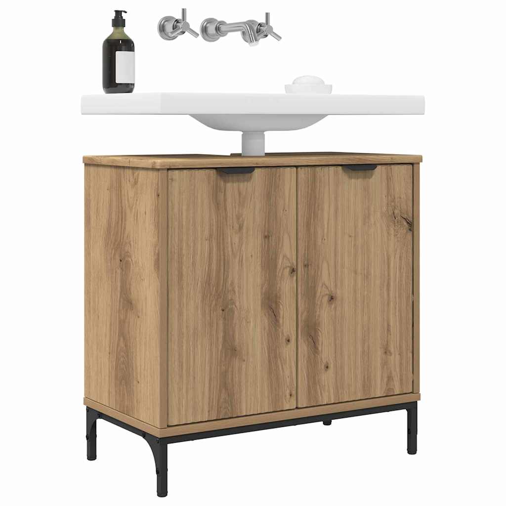 Bathroom Sink Cabinet Artisan Oak 60.5 x 33.5 x 61 cm