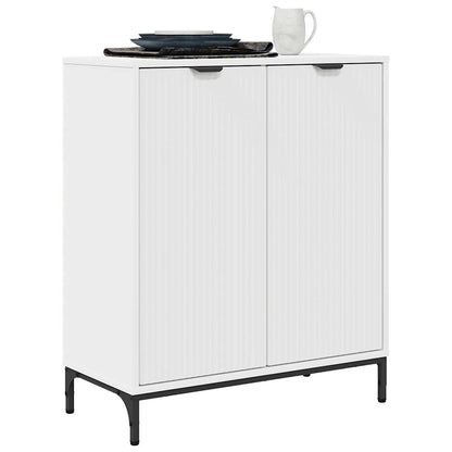 Sideboard White 69.5 x 33 x 82 cm Engineered Wood
