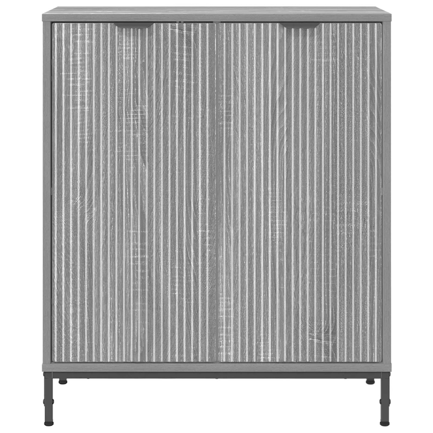 Sideboard Grey Sonoma 69.5 x 33 x 82 cm Engineered Wood