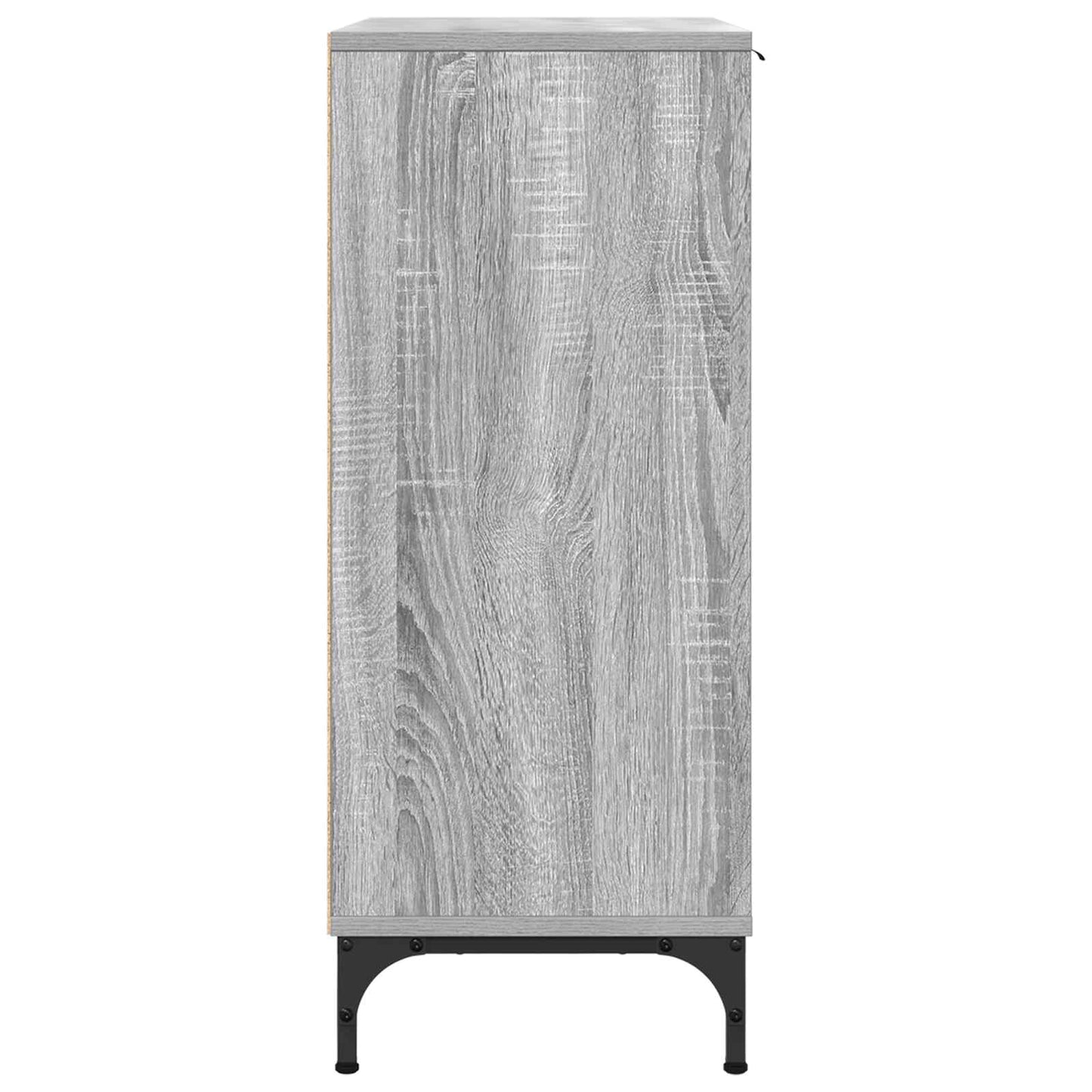 Sideboard Grey Sonoma 69.5 x 33 x 82 cm Engineered Wood
