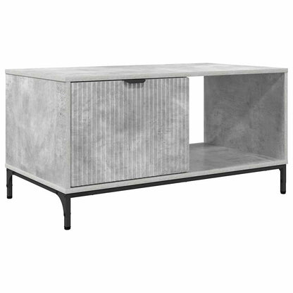 Coffee Table Concrete Grey 90 x 49 x 46 cm Engineered Wood