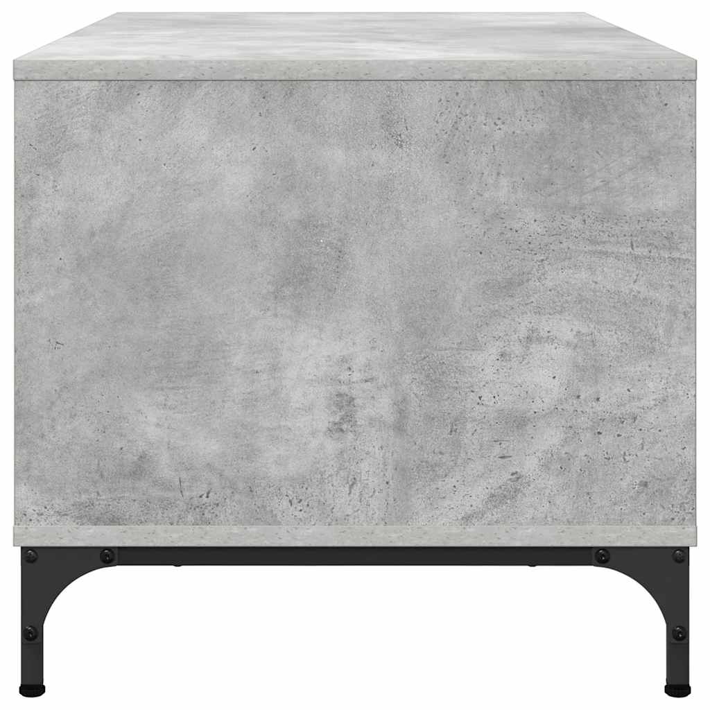 Coffee Table Concrete Grey 90 x 49 x 46 cm Engineered Wood