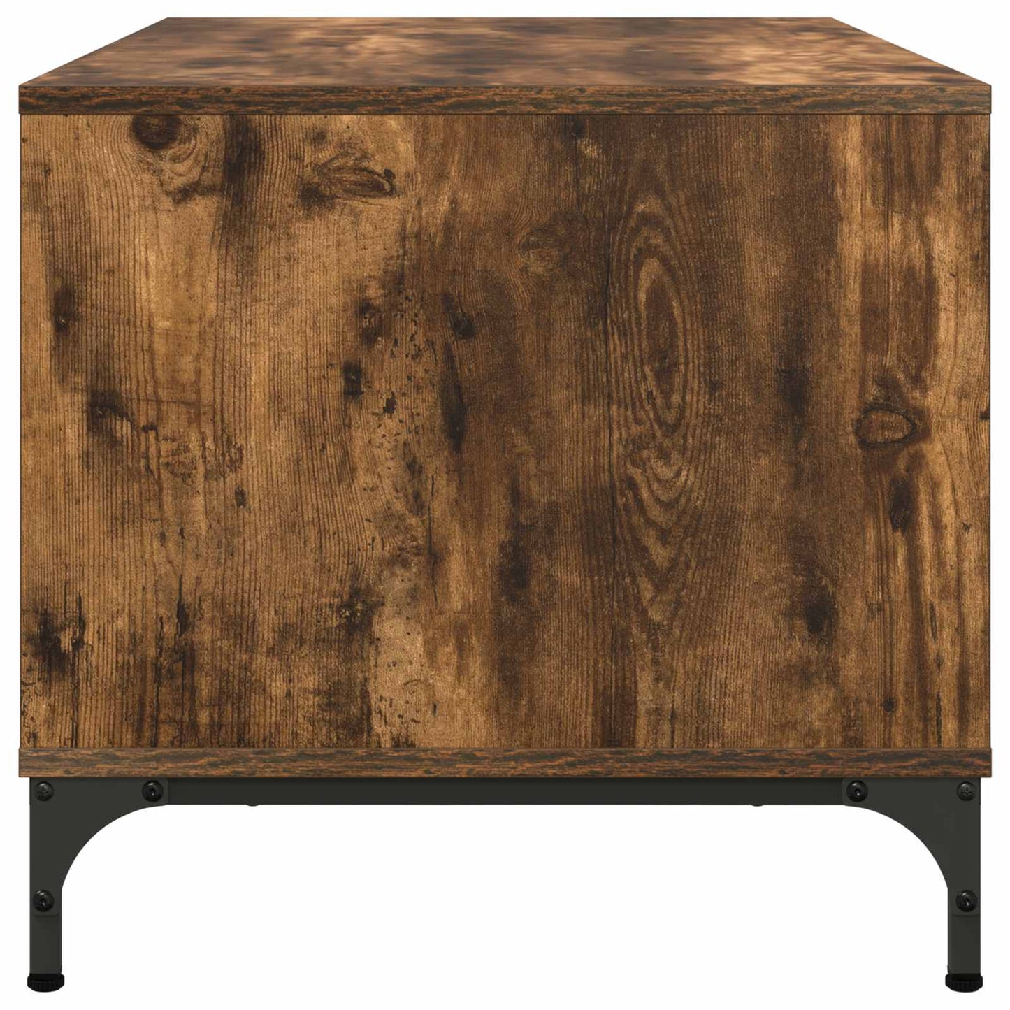 Coffee Table Smoked Oak 90 x 49 x 46 cm Engineered Wood