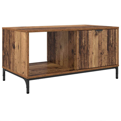 Coffee Table Old Wood 90 x 49 x 46 cm Engineered Wood