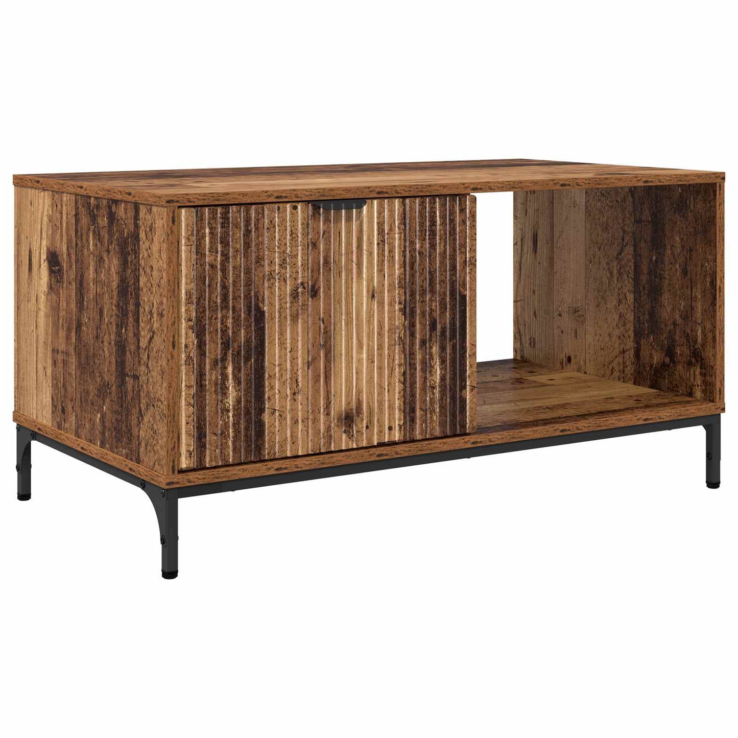 Coffee Table Old Wood 90 x 49 x 46 cm Engineered Wood