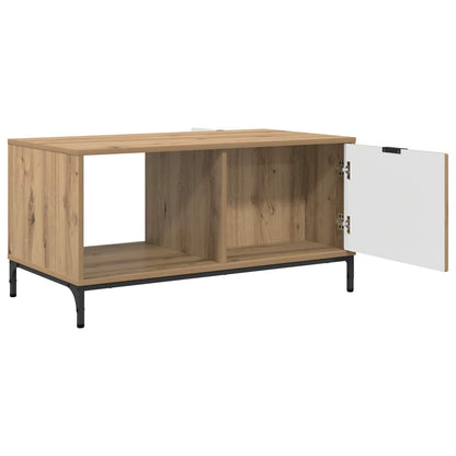 Coffee Table Artisan Oak 90 x 49 x 46 cm Engineered Wood