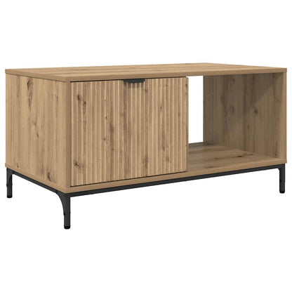 Coffee Table Artisan oak 90 x 49 x 46 cm Engineered wood