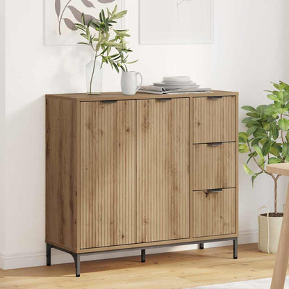 Sideboard Artisan Oak 89.5 x 33 x 82 cm Engineered Wood